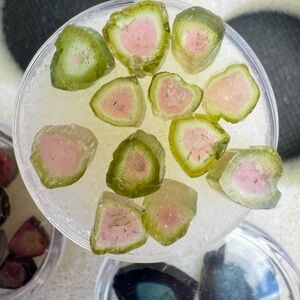12.35 ctw genuine watermelon tourmaline collectors iteM